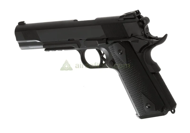 WE Airsoft M1911 Tactical V3 · Negro