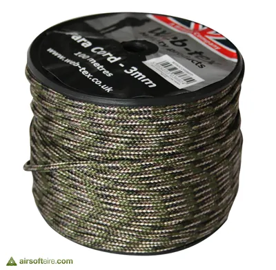 3mm MTP Paracord - 100 Metres - Web-Tex