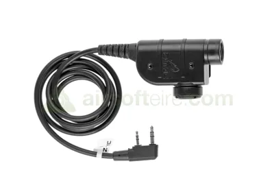 ZSLX PTT Kenwood/Baofeng 2 -Pin Connector - Z-Tactical