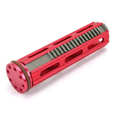 Aluminium 19 Metal Teeth Piston + Piston Head for SVD, SR25, L85 - ForAirsoft