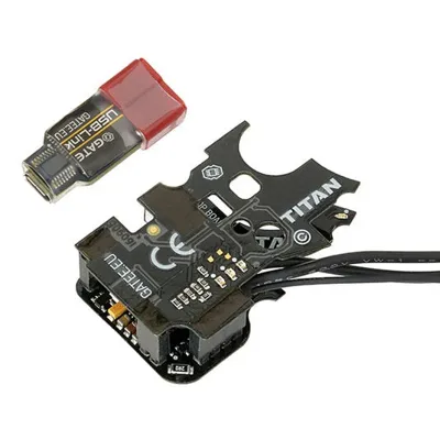 MOSFET TITAN V2 Paplašinātais Komplekts - AR Vadu Savienojumu Aizmugurē [Gate] + USB Saite - ForAirsoft