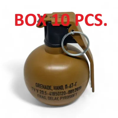 P-67-G NATO Hand Grenade (Pack of 10) (7 Eur/ 1 Pcs.) - ForAirsoft