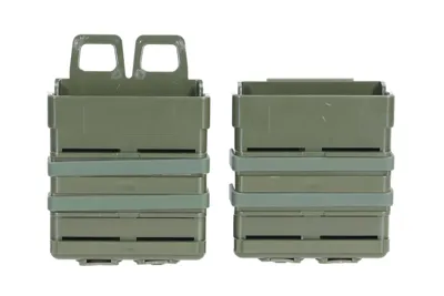 Podwójna Ładownica SATAC Open III (L) Na Magazynki 7,62mm Oliwkowa