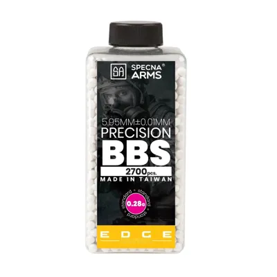 EDGE ULTRA™ 0.28g Precision Bullets - 2700 Pcs - Bottle - ForAirsoft