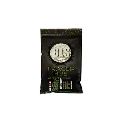 BIO Tracer BBs 0,25g, 4000 BBs - Groen Verlichtend - Airsoft Shop Drenthe