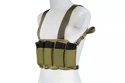 Low-Profile Speed Chest Rig Tactisch Vest Bruin - Airsoft Shop Drenthe