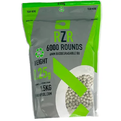 0.25/6000 rds - Bio BBs RZR - Nuprol
