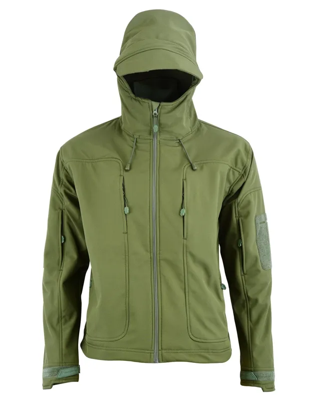 Shadow Strategic SHE-3483 Foxtrot Soft-Shell Jacket · Verde / OD
