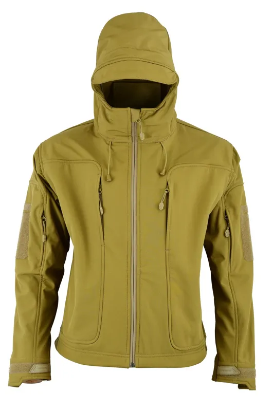 Shadow Strategic SHE-3483 Foxtrot Soft-Shell Jacket · Coyote