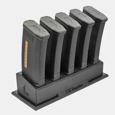 5.56 5 Slot Magazine Stand - falcon-airsoft.com