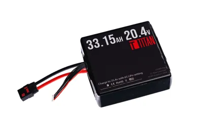 6S 20.4V 33.2Ah Battery Using SA08 Cell - Titan Batteries Europe