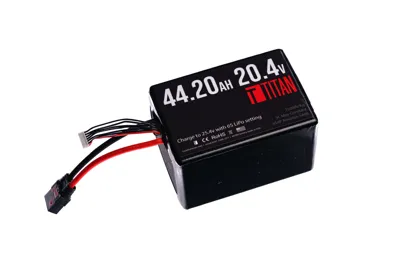 6S 20.4V 44.2Ah Battery Using SA08 Cell - Titan Batteries Europe