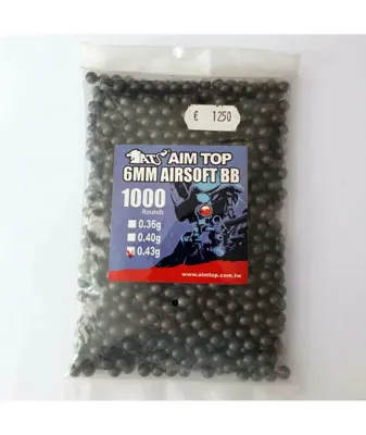 BBs 0.43g 1000PCS - AimTop