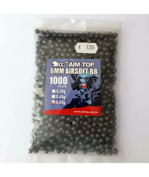 AimTop BBs 0.43g 1000PCS