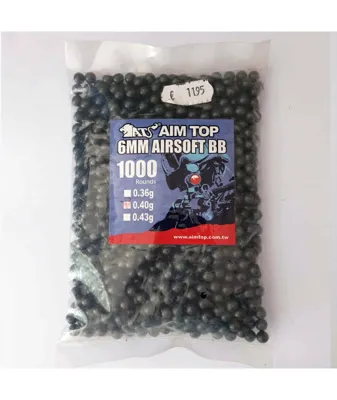 BBs 0.40g 1000PCS - AimTop