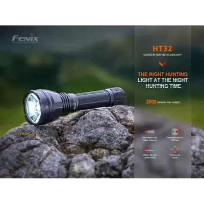 HT32 Torcia Da Caccia con Luce Rossa e - Fenix