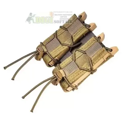 Double Pistol Taco Drab MOLLE System - HSGI