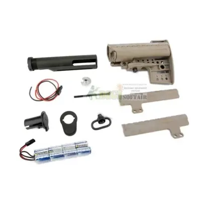 Calcio M4 Clubfoot MOD Stock Set for M4 M16 - King Arms