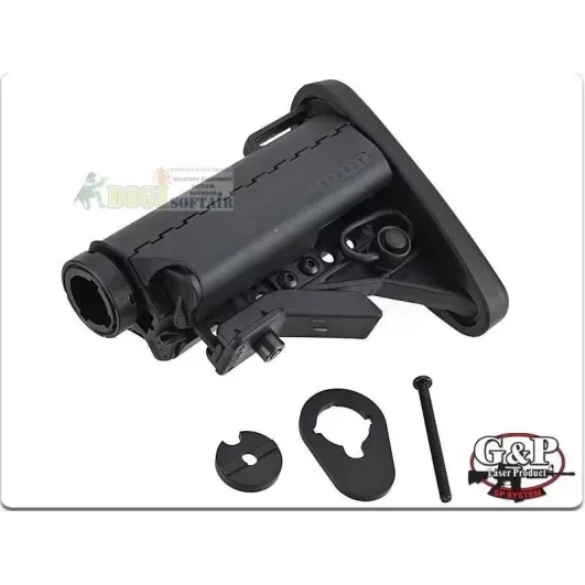 G&P Airsoft Subby Stock per M4