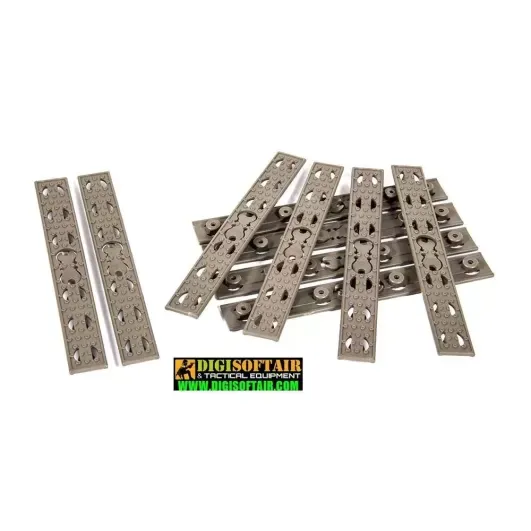 Evolution URX 4 Rail Panels (10 Pcs) · Tan / FDE