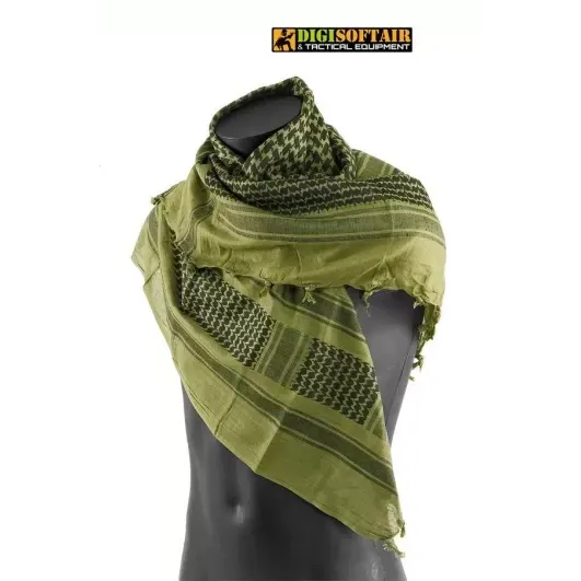 EUMAR Shemagh Afghano Cotone · Verde / OD
