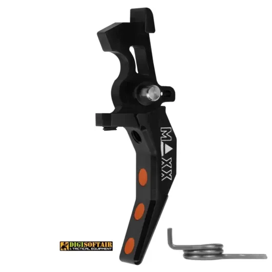 Maxx Model CNC Aluminum Advanced Speed Trigger Style C MX-TRG002SBC · Negro