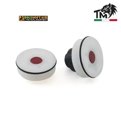 Testa Pistone Bianca con Cuscinetto in Derlin Tpbmm-D - Top Max
