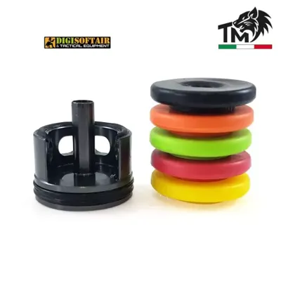 Testa Cilindro in Ergal V2 con 5 PAD TCMMV2RP5-NV - Top Max