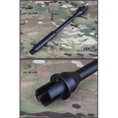Aluminum Lighter Barrel for M4 CQB - Big Dragon
