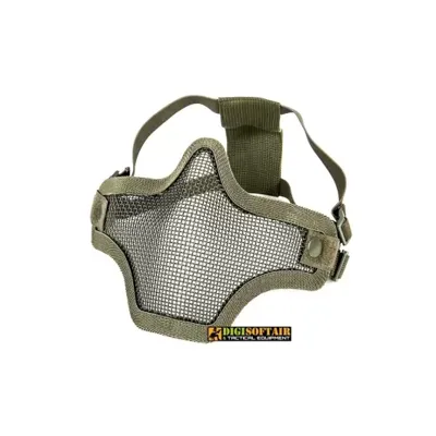 Steel Mesh Half Face Mask Two Belt Version - PHANTOM