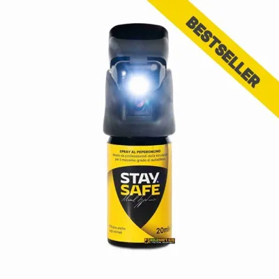 Spray Peperoncino con Torcia - Stay Safe