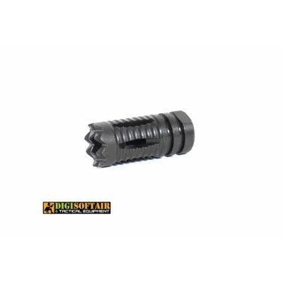 Fishbone Flash Hider 14mm CCW CNC Steel - EVOLUTION