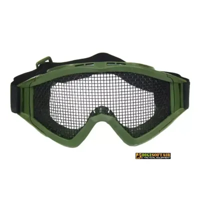 Maschera con Rete Metallica 6060V - Wosport