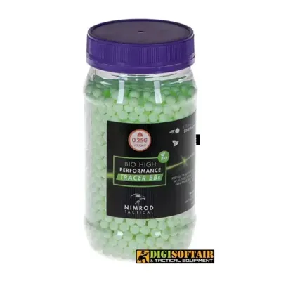 Pallni Biodegradabili 0,25g Tracer BB 2000BBs - Nimrod