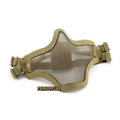 Maschera Strike con Retina in Metallo - Wosport