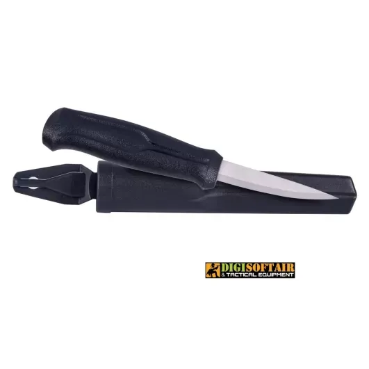 Mora Woodcarving Basic - Stainless Steel · Negro