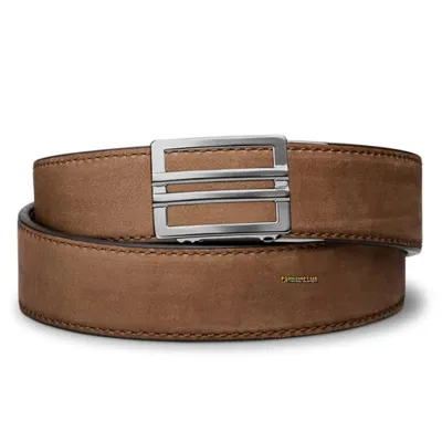 X1 Gunmetal Buckle Buffalo Leather Gun Belt - Kore Essentials