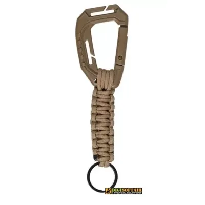 Portachiavi Paracord con Moschettone MOLLE 15908005 - Mil-Tec