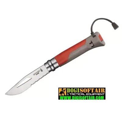 N° 8 o Utdoor Terra Rossa Knife - Opinel