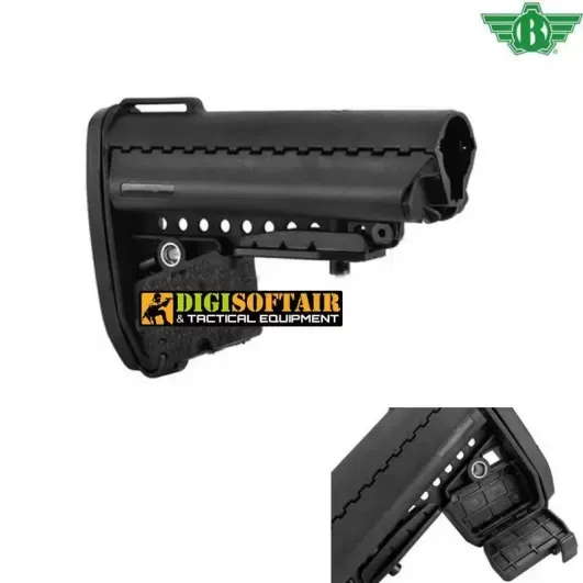 Bolt Airsoft Busttstock (CQB) V-Type · Negro