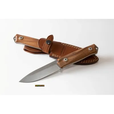 B41 Legno Santo — Coltello Bushcraft Lama Fissa (Cod. B41 ST) - Lionsteel