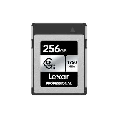 CFexpress Pro Type B Series 256GB – R1750/W1300MB/S - Lexar