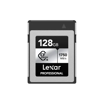 CFexpress Pro Type B Series 128GB – R1750/W1300MB/S - Lexar