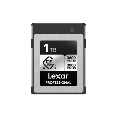 CFexpress Pro Type B 4.0 Series 1TB – R3600/W3000MB/S - Lexar