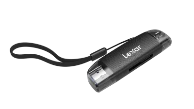 Reader LRW310 Dual Slot SD/microSD USB 3.1 A & C - Lexar