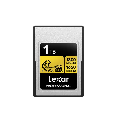 CFexpress Pro Type A 4.0 Series 1TB R1800/W1650MB/S – VPG400 - Lexar