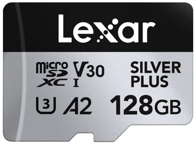 MicroSDXC Plus UHS-1 128GB V30 R205/W150MB/S - Lexar