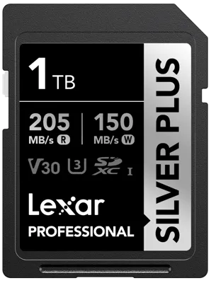 Sd Plus UHS-1 1TB V30 R205/W150MB/S - Lexar