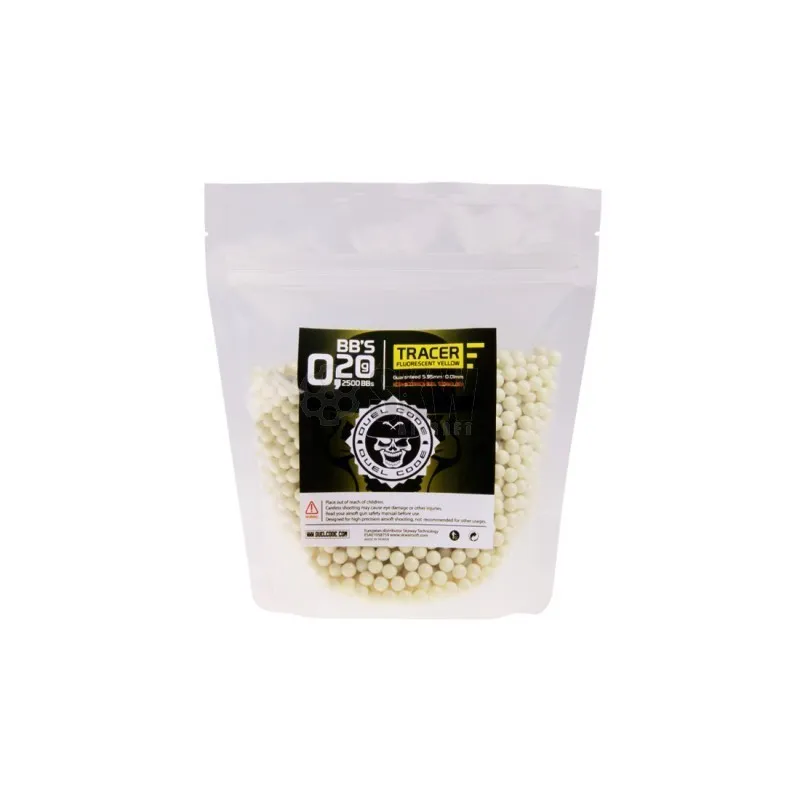 Duel Code BB´S Tracer 2500 rds 0.20g - Amarelas