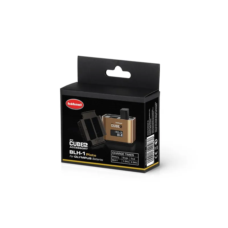 Hahnel PROCUBE2/3 Plate for Olympus BLH-1 Battery